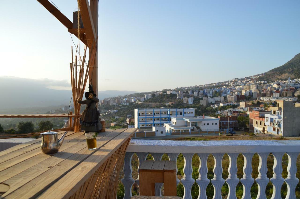 Alibaba Apartment Hostel Bamboo Rooftop Room Chefchaouen Ngoại thất bức ảnh