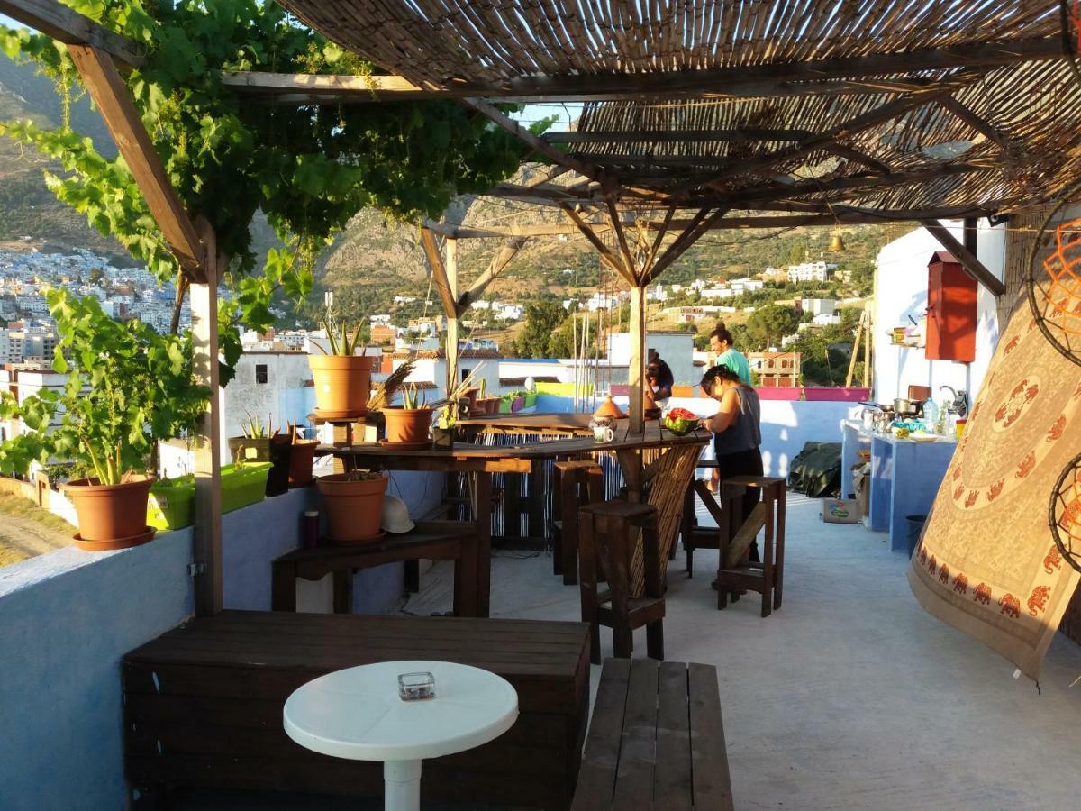 Alibaba Apartment Hostel Bamboo Rooftop Room Chefchaouen Ngoại thất bức ảnh